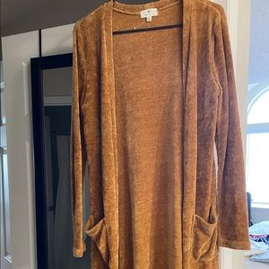 Long Socialite Corduroy Cardigan from Nordstrom